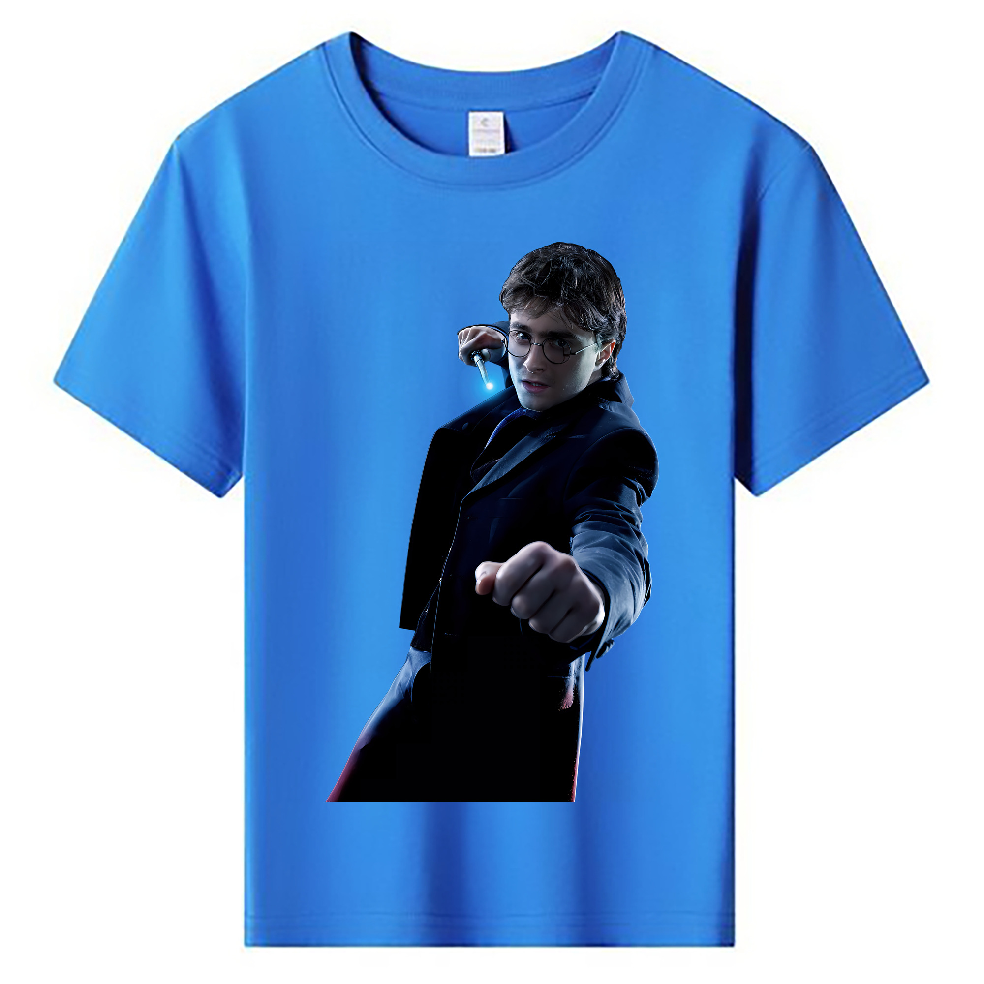 （画像用） Harry Potter ハリー・ポッターシリーズ 綿100％キッズTシャツ（フロントプリント）